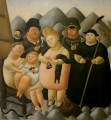 Die Familie des Präsidenten Fernando Botero